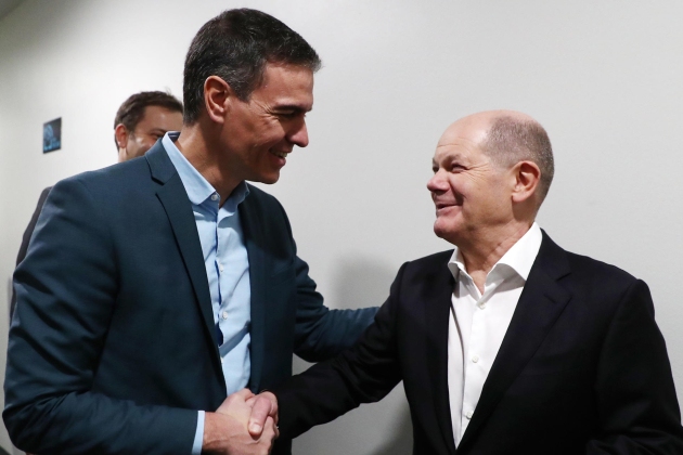 pedro sanchez olaf scholz / EFE