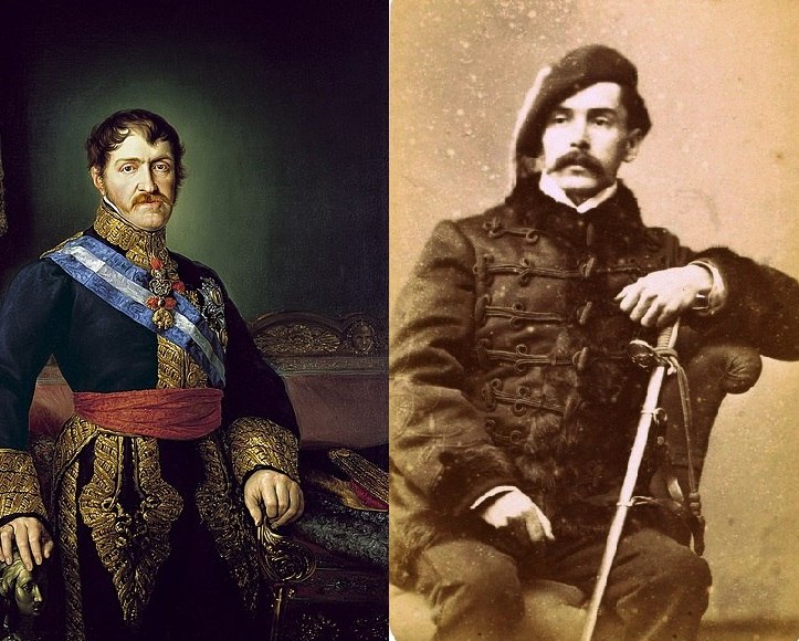 Carles Maria Isidre, el pretendent i el Llarg de Copons. Font Real Academia de Bellas Artes Madrid i Blog Giliet de Florejacs Carles Maria Isidre, el pretendent i el Llarg de Copons. Font Real Academia de Bellas Artes Madrid i Blog Giliet de Florejacs