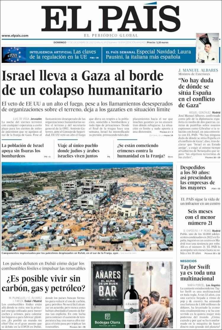 Portada El País