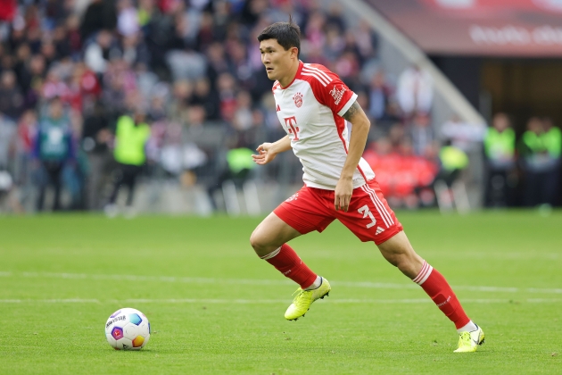 Kim Min Jae disputando un partido con el Bayern de Múnich / Foto: Europa Press