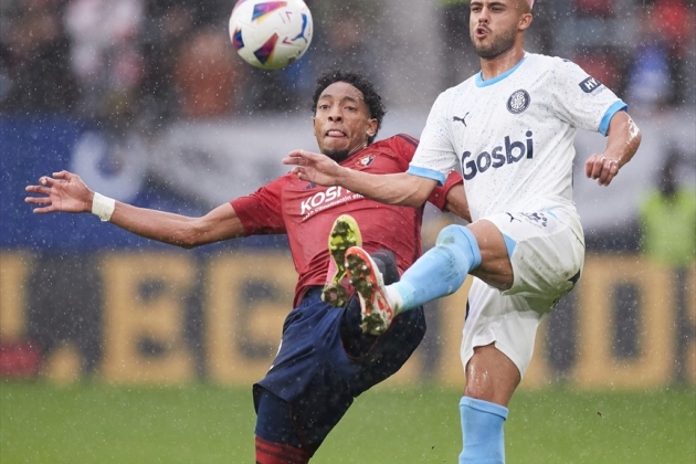 Johan Mojica Yan Couto Osasuna Girona / Foto: Europa Press