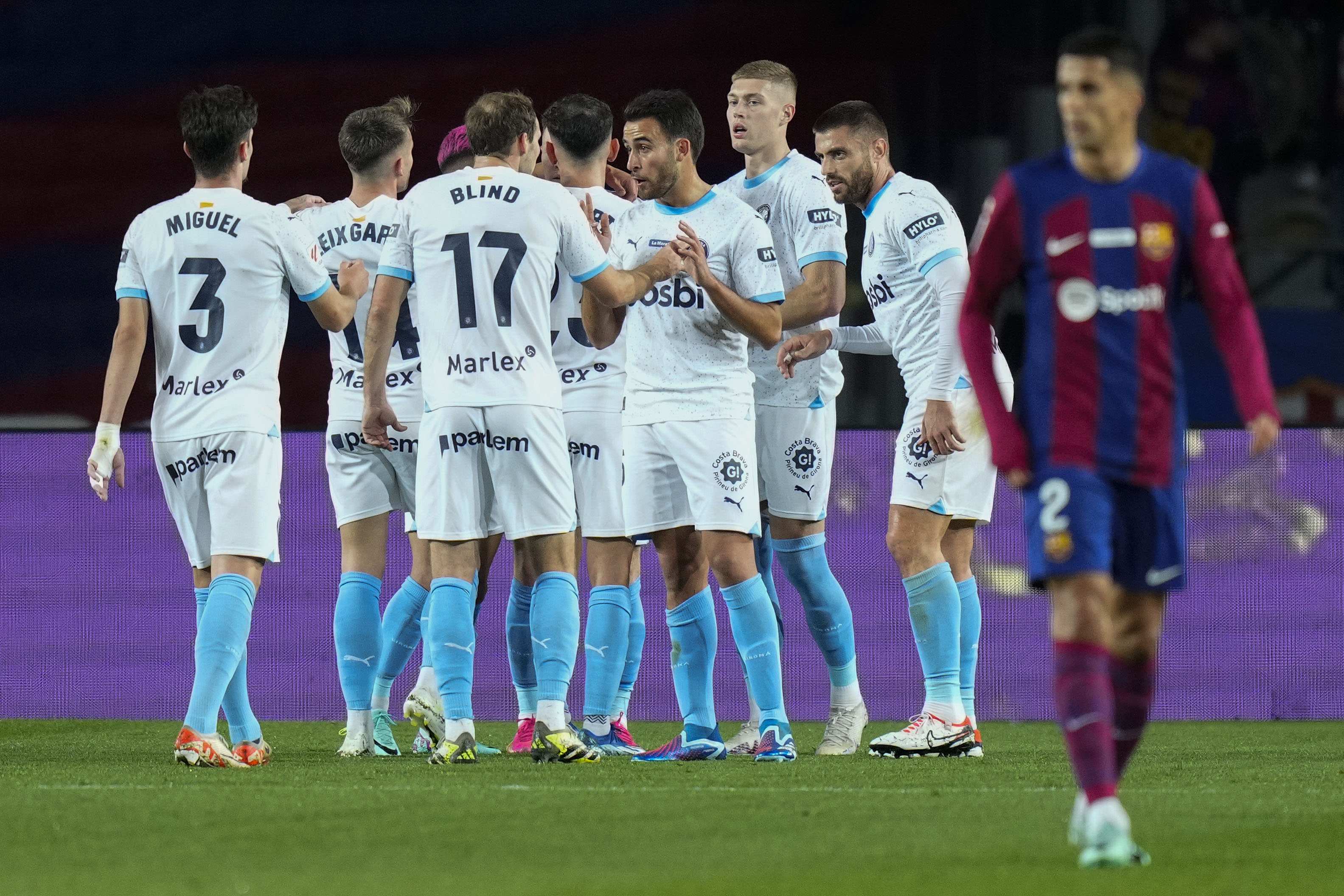 Un Girona superlatiu supera el Barça (2-4) i recupera el lideratge de la Lliga