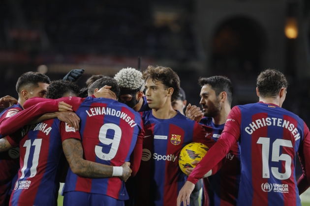 Barça Girona celebración gol EFE