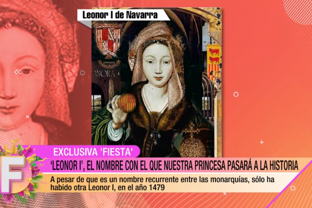 La primera Leonor. / Telecinco