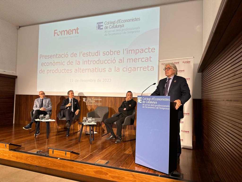 Presentación del estudio desde el Colegio de Economistas de Catalunya Presentación del estudio desde el Colegio de Economistas de Catalunya