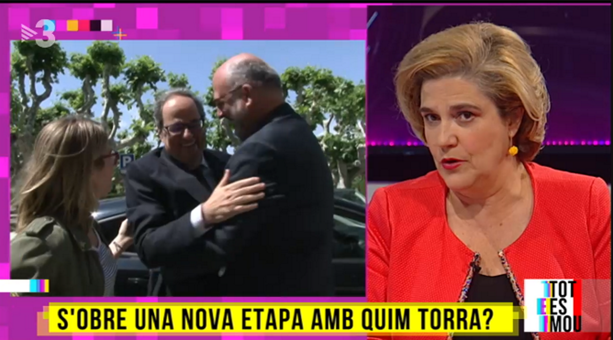 Rahola: "A Madrid estan histèrics amb Quim Torra"