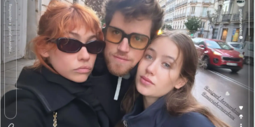 Greta Fernandez, Miguel Bernardeau y su hermana / Instagram