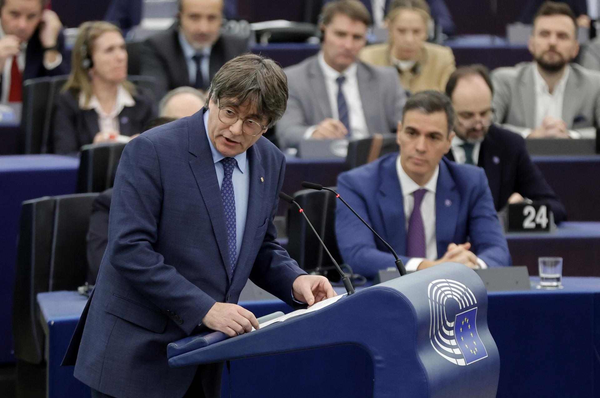 Puigdemont warns Sánchez over Catalan language: "Missed chances can have unpleasant consequences"