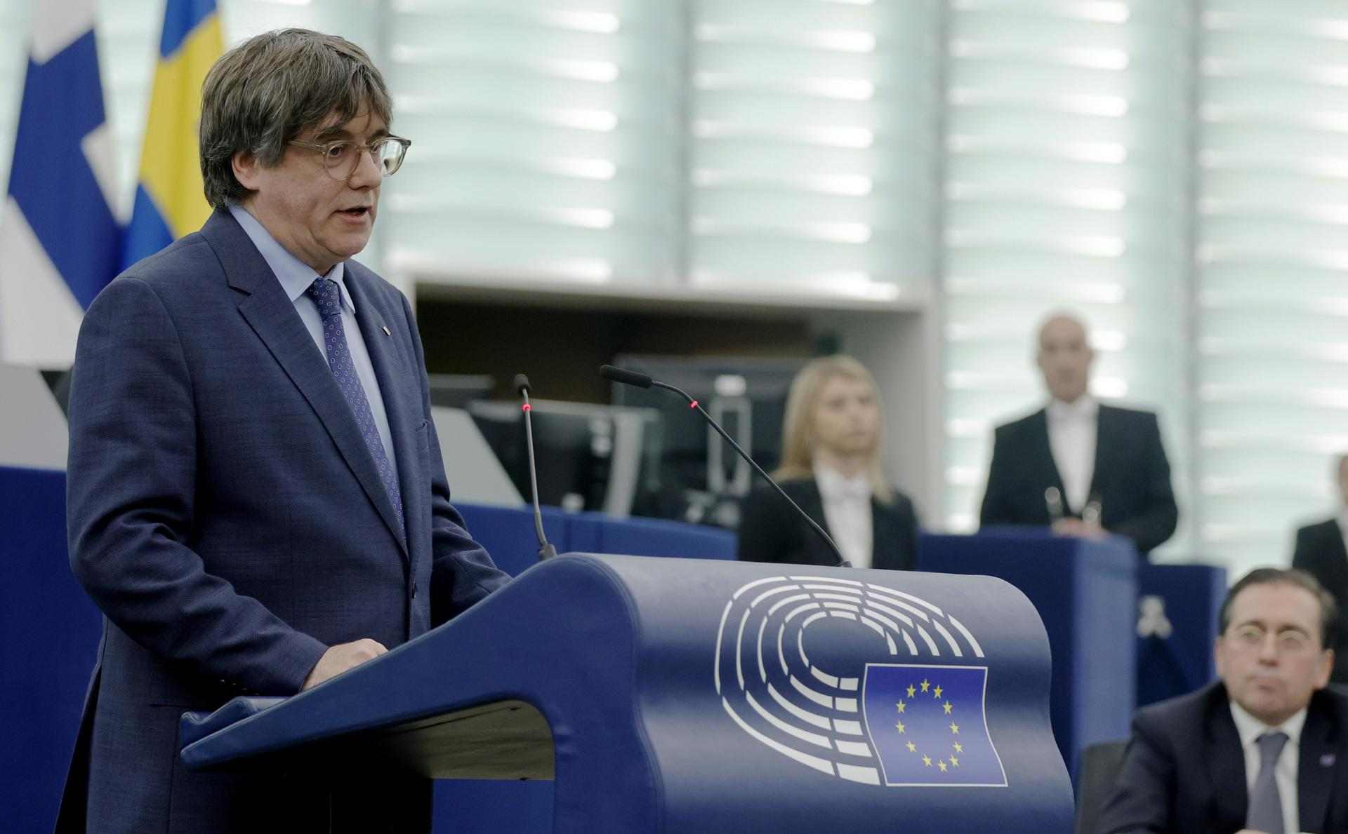 Puigdemont i les protestes a Alemanya: "A l'Estat espanyol seria acusat de terrorista"