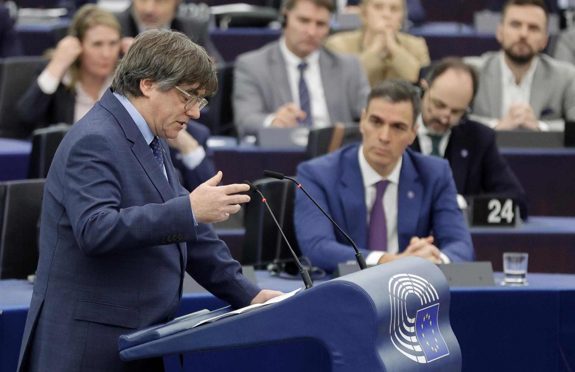 Puigdemont explains reasons for the Junts 'no' to the amnesty bill: "It has important failings"