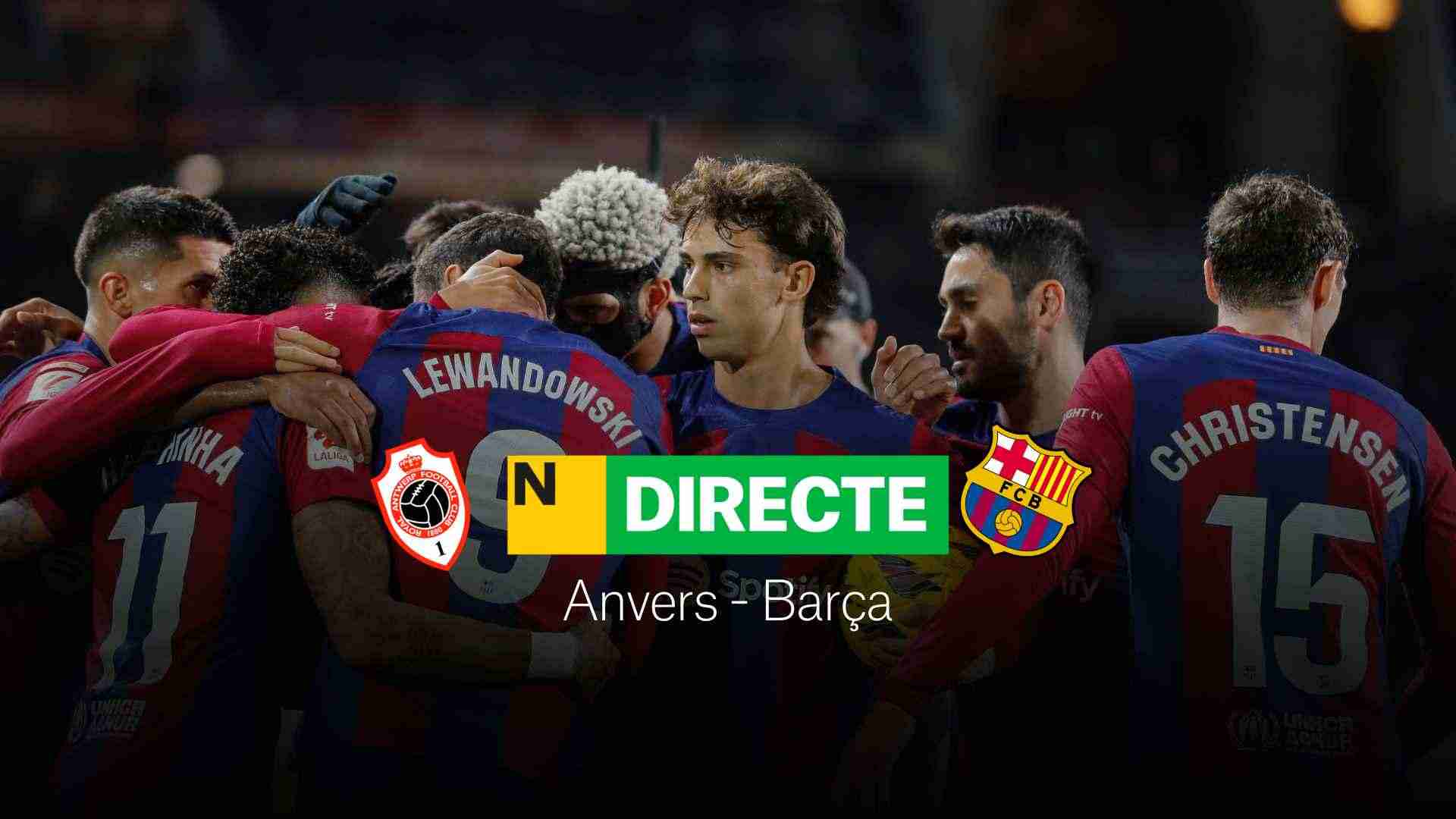 Amberes - Barça de la Champions League, DIRECTO | Resultado, resumen y goles
