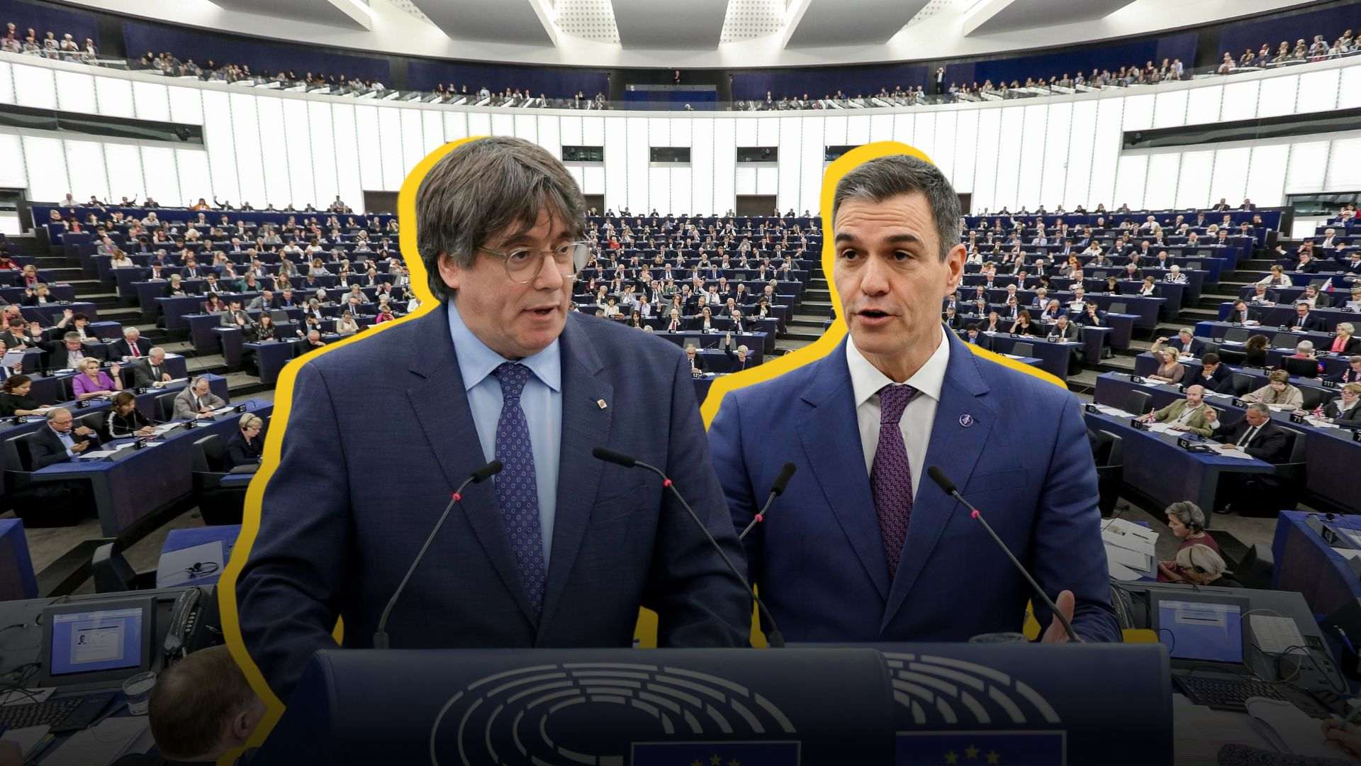 puigdemont pedro sanchez reunion estrasburgo