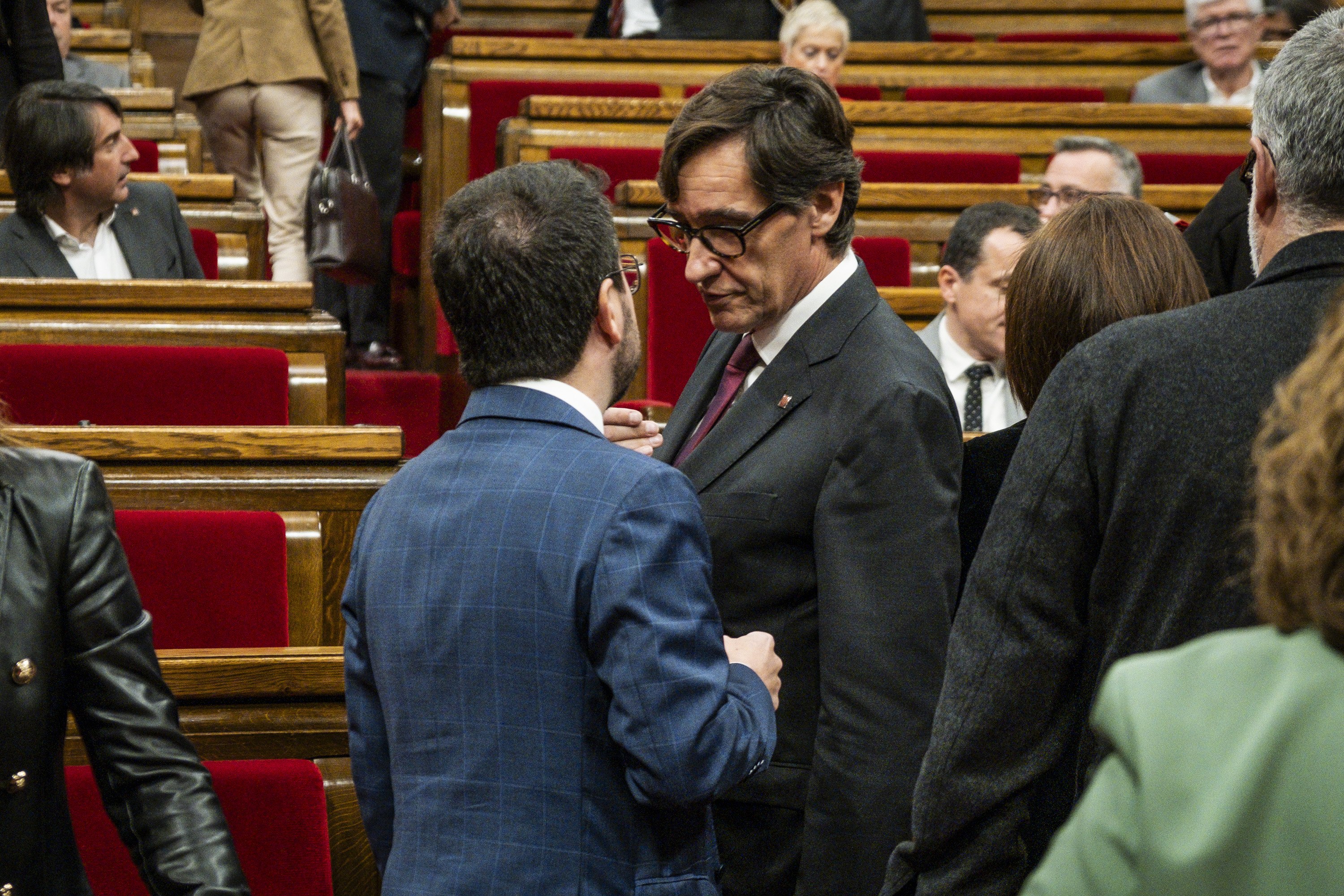 Sessió control parlament resultats Pisa illa aragonès / foto: Carlos Baglietto