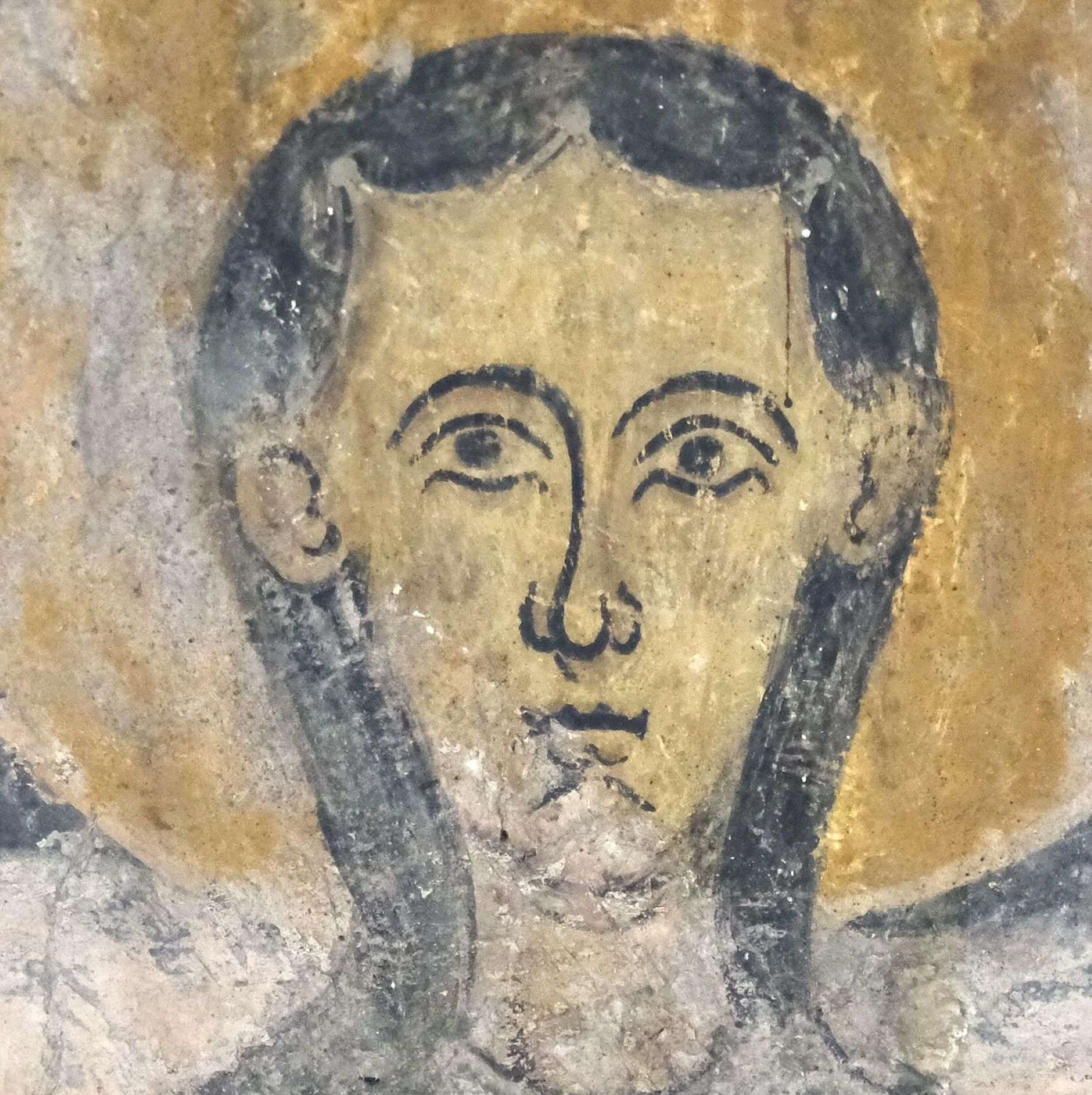 Troben a França els murals romànics de Sant Cristòfol d'Anyós, arrencats fa gairebé un segle
