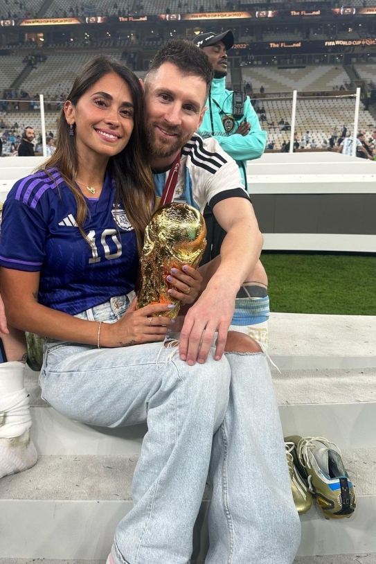 Leo Messi y Antonella Roccuzzo / Instagram Leo Messi y Antonella Roccuzzo / Instagram