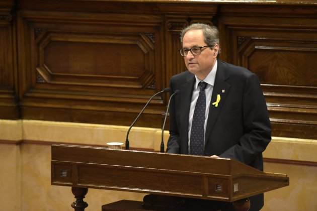 quim torra parlament laura gomes