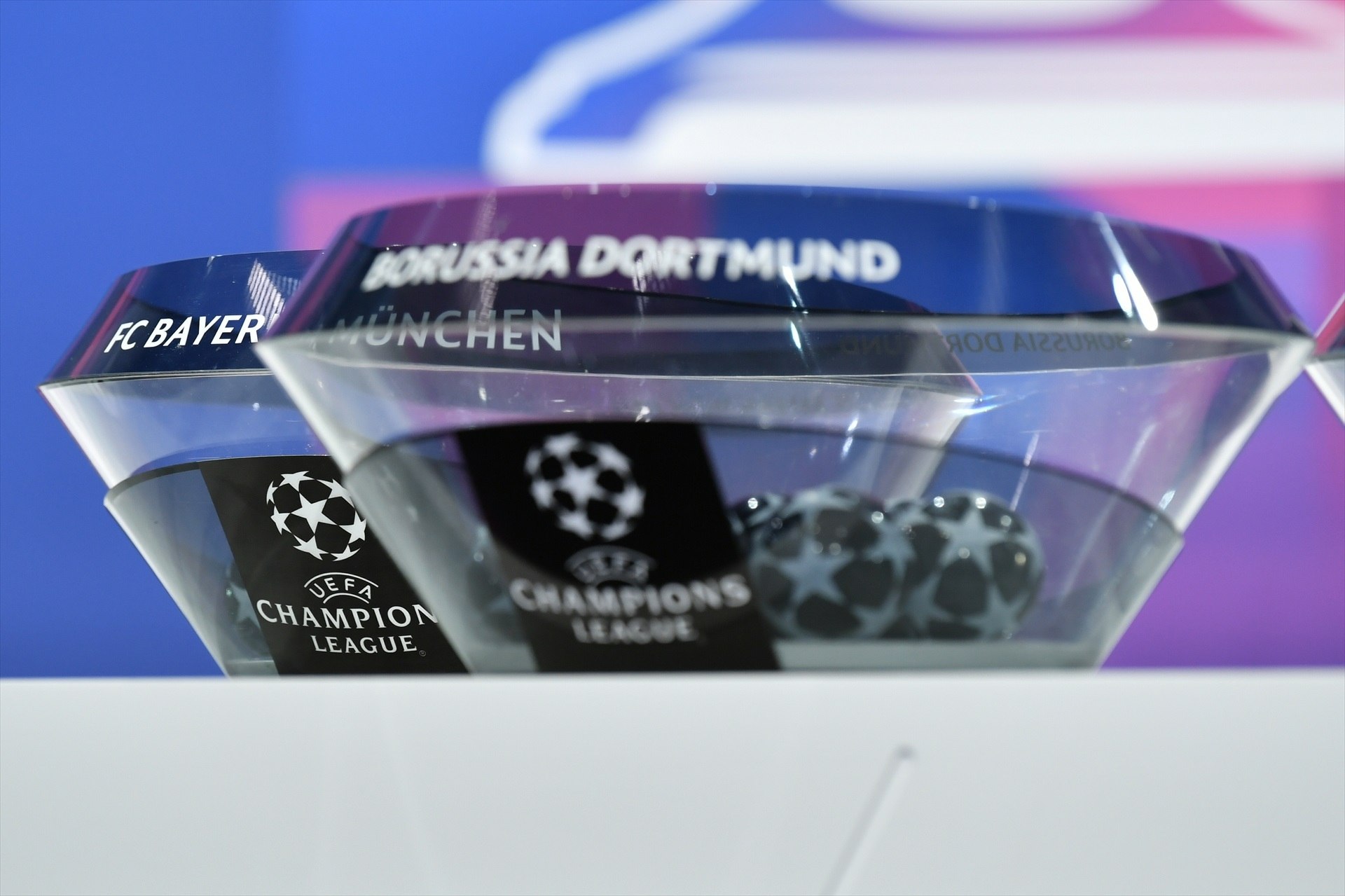 Bombo Champions League / Foto: Europa Press