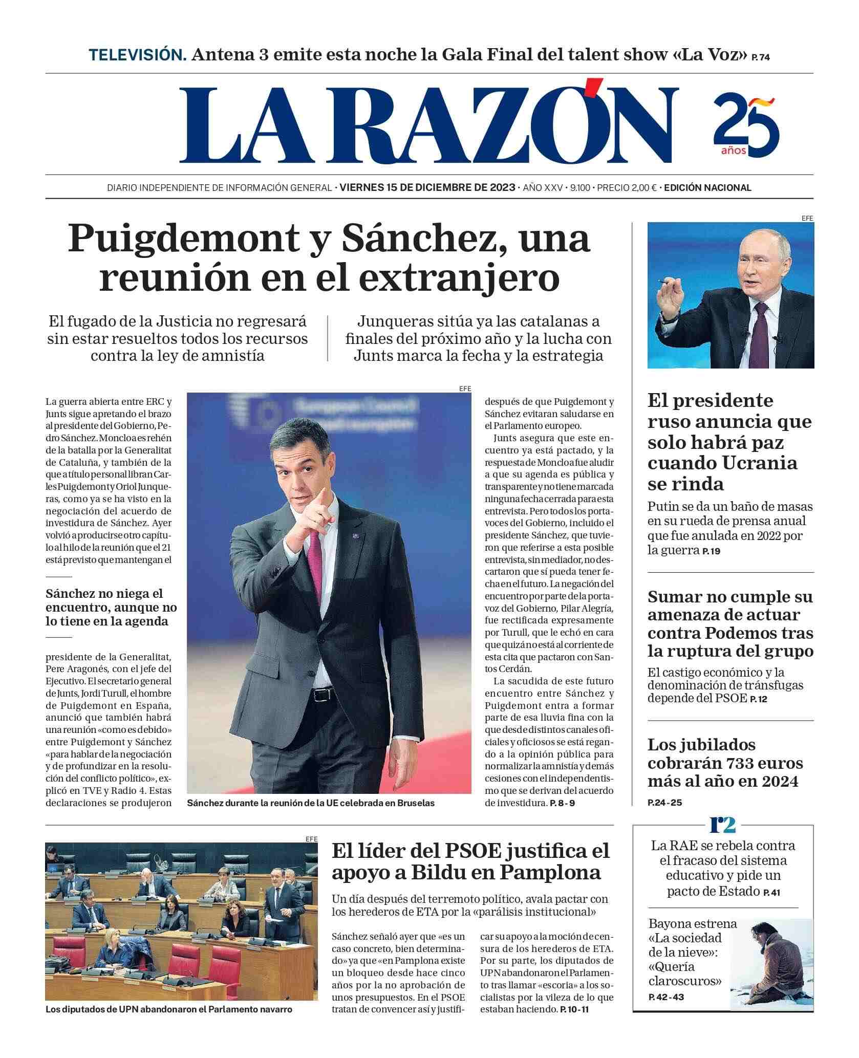 La Razón La Razón