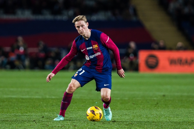 Frenkie de Jong durant un partit del Barça / Foto: Europa Press