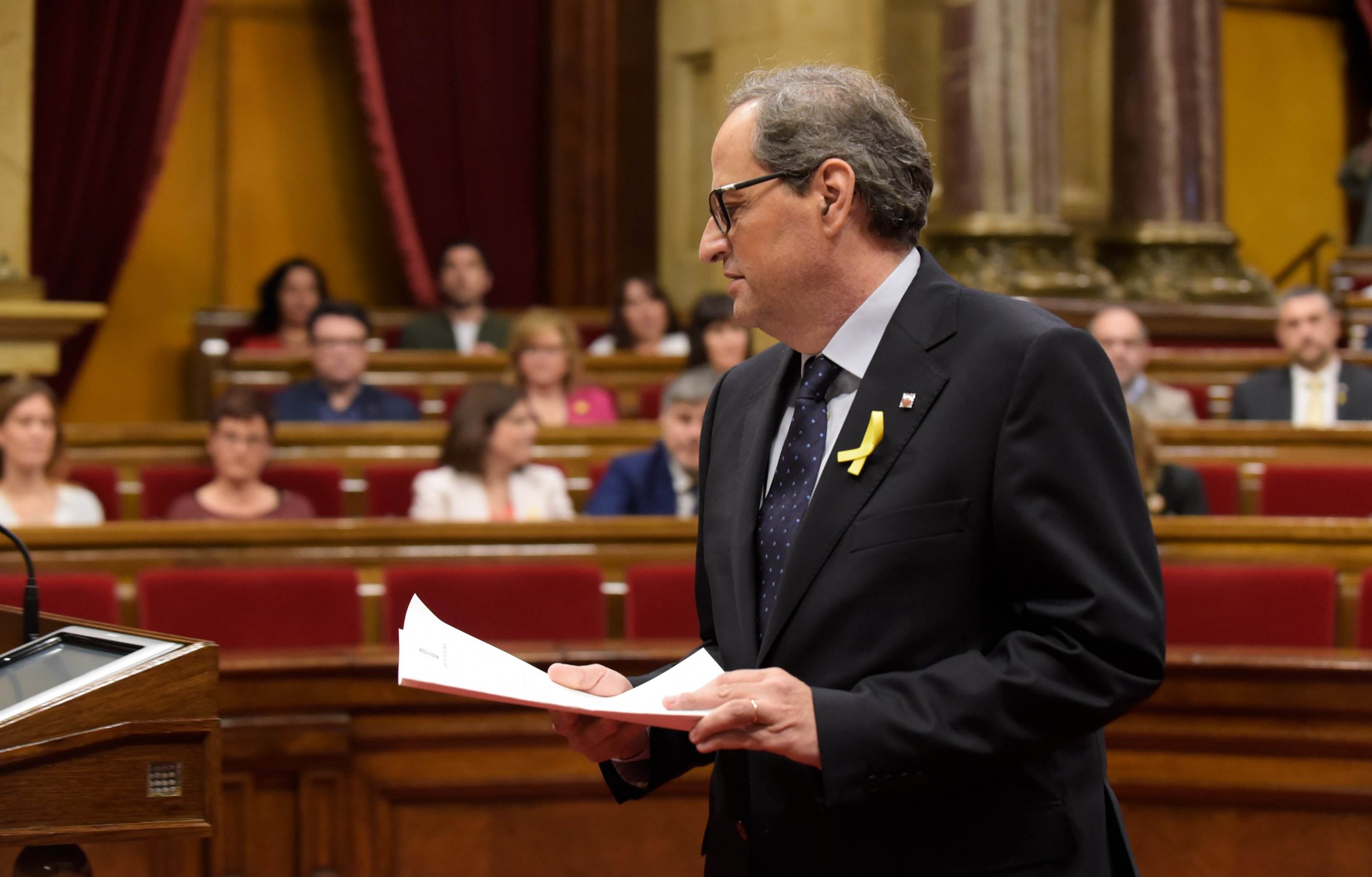 VÍDEO: El discurso de Quim Torra