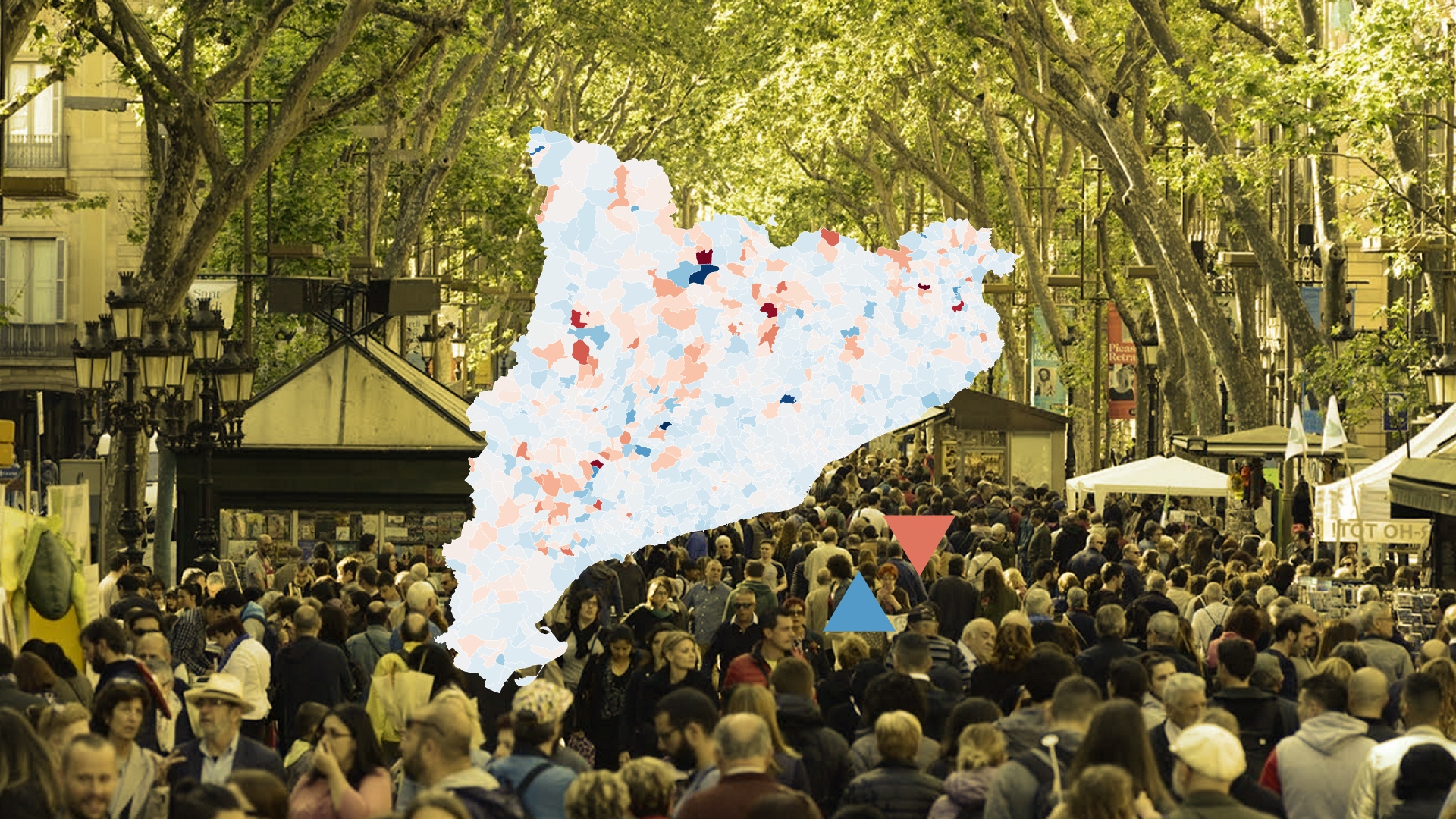 El crecimiento de población en Catalunya depende en un 90% de las personas extranjeras