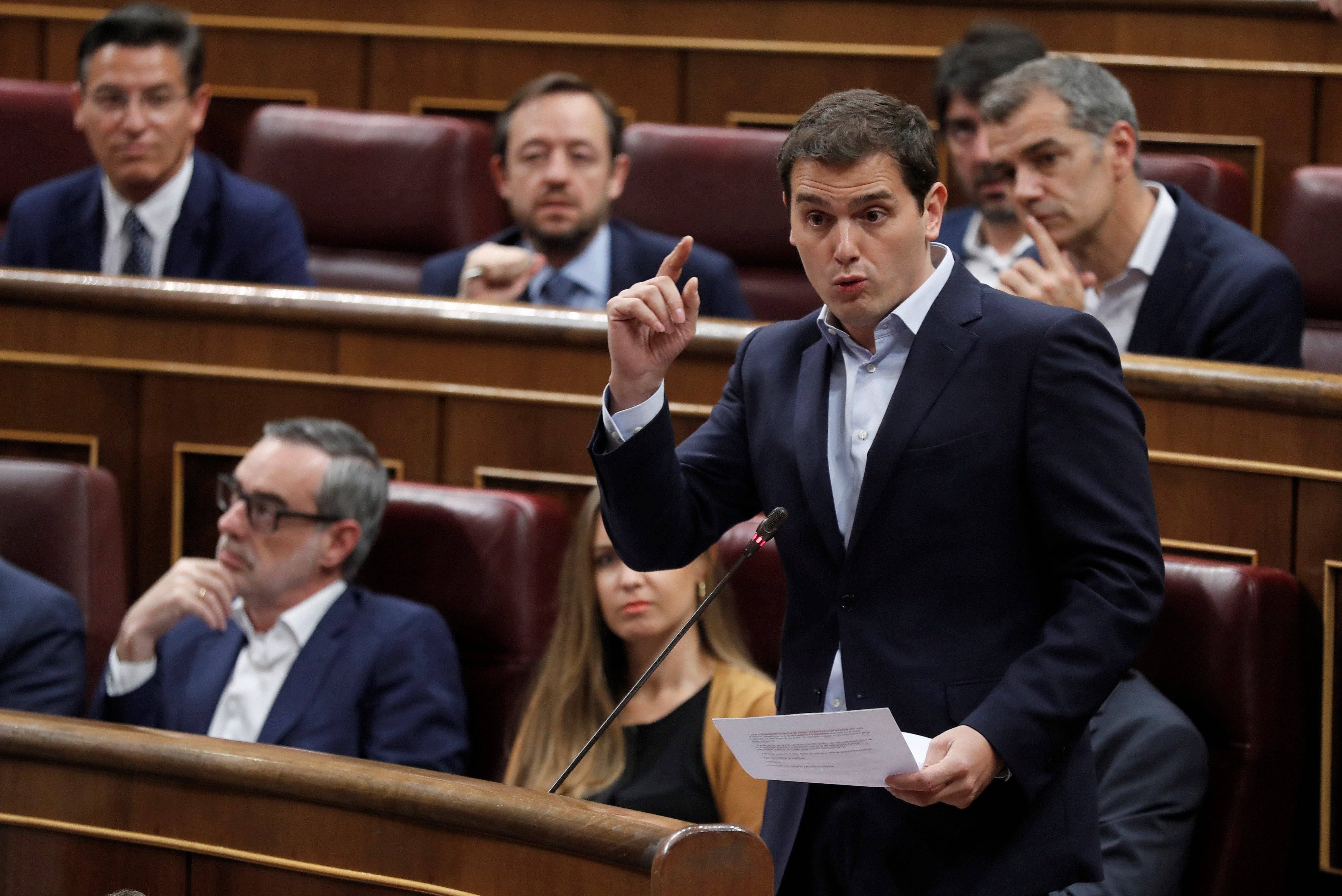 Rivera exige a Rajoy no levantar el 155 "hasta que no se acabe el procés"