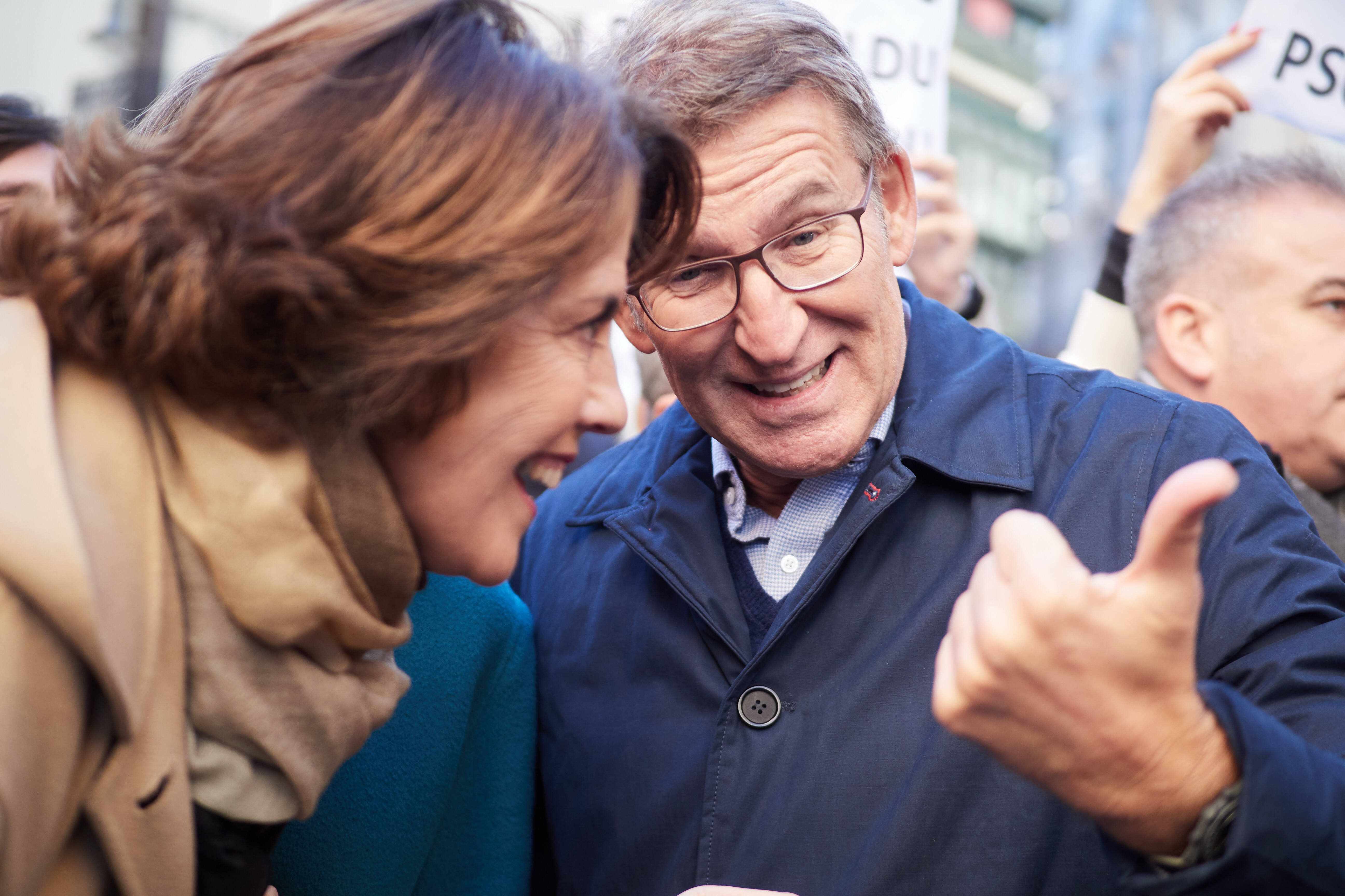 El PP treu rèdit de l'amnistia: Feijóo s'acosta a la majoria absoluta, segons una enquesta