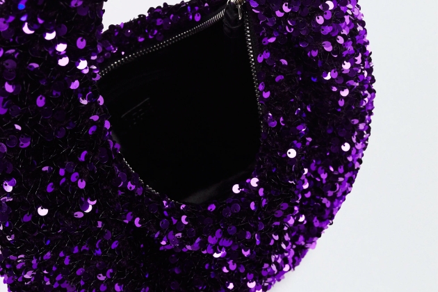 Bolso de hombro con lentejuelas Bolso de hombro con lentejuelas