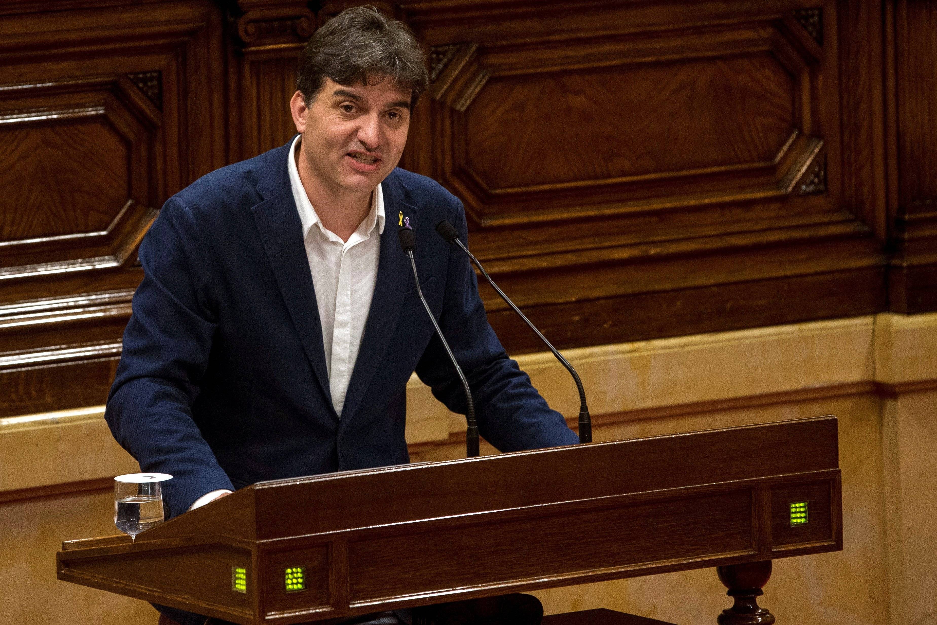 Sabrià, a Arrimadas: "Cuando hablamos de presos y ustedes se ríen, ¿les parece normal?"