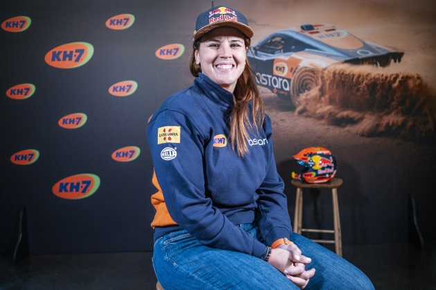 Entrevista Laia Sanz, piloto Dakar 2024 equipo KH 7 / Foto: Carlos Baglietto