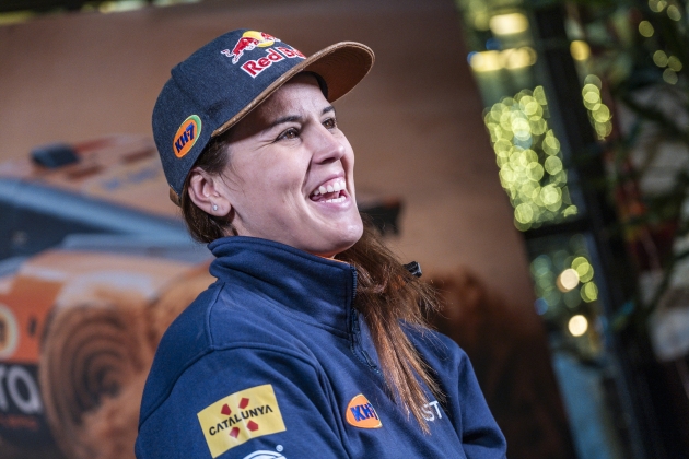Entrevista Laia Sanz, pilot Dakar 2024 equip KH 7 / Foto: Carlos Baglietto