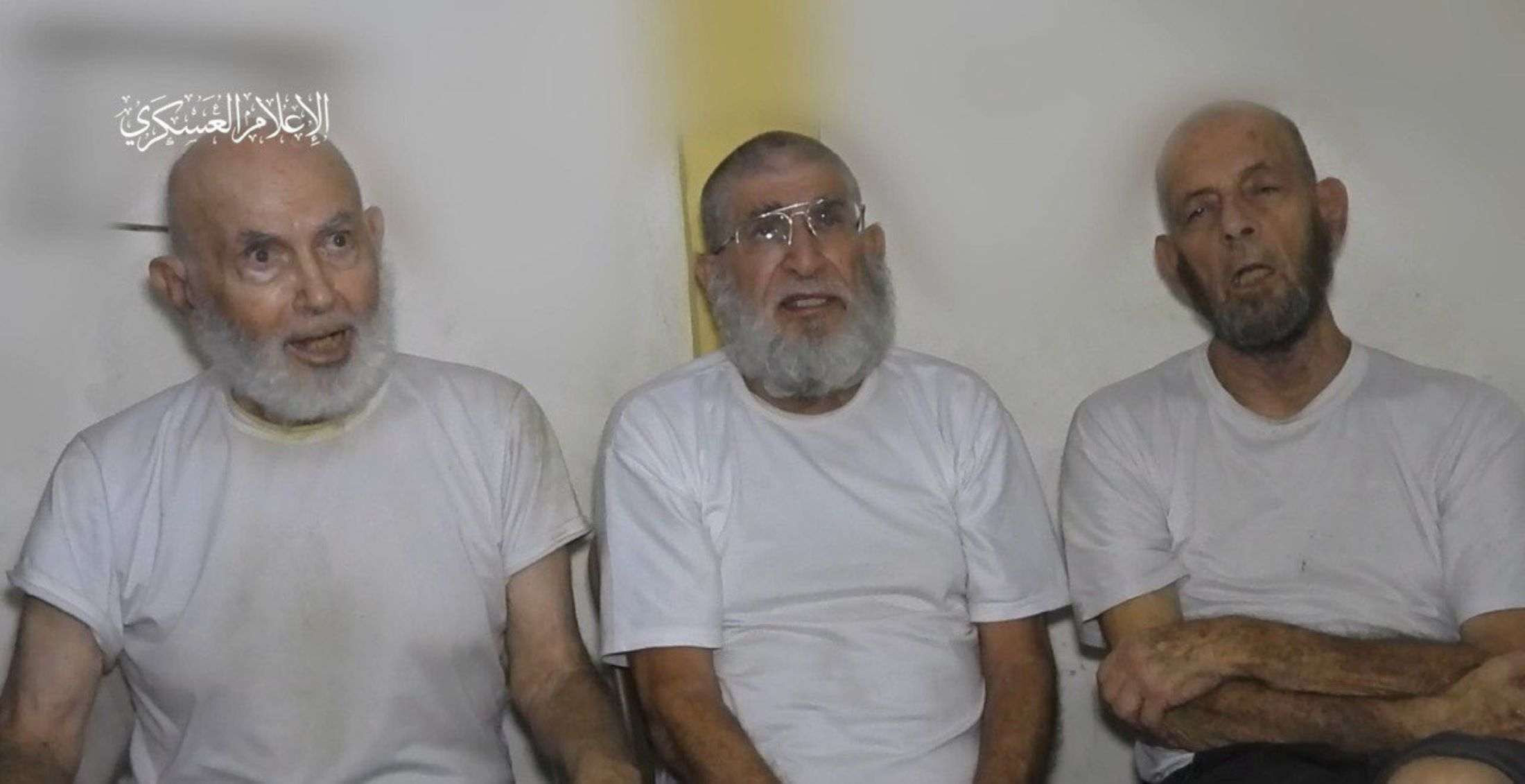 Hamás publica un vídeo de tres rehenes que piden ser liberados "sin importar el precio"