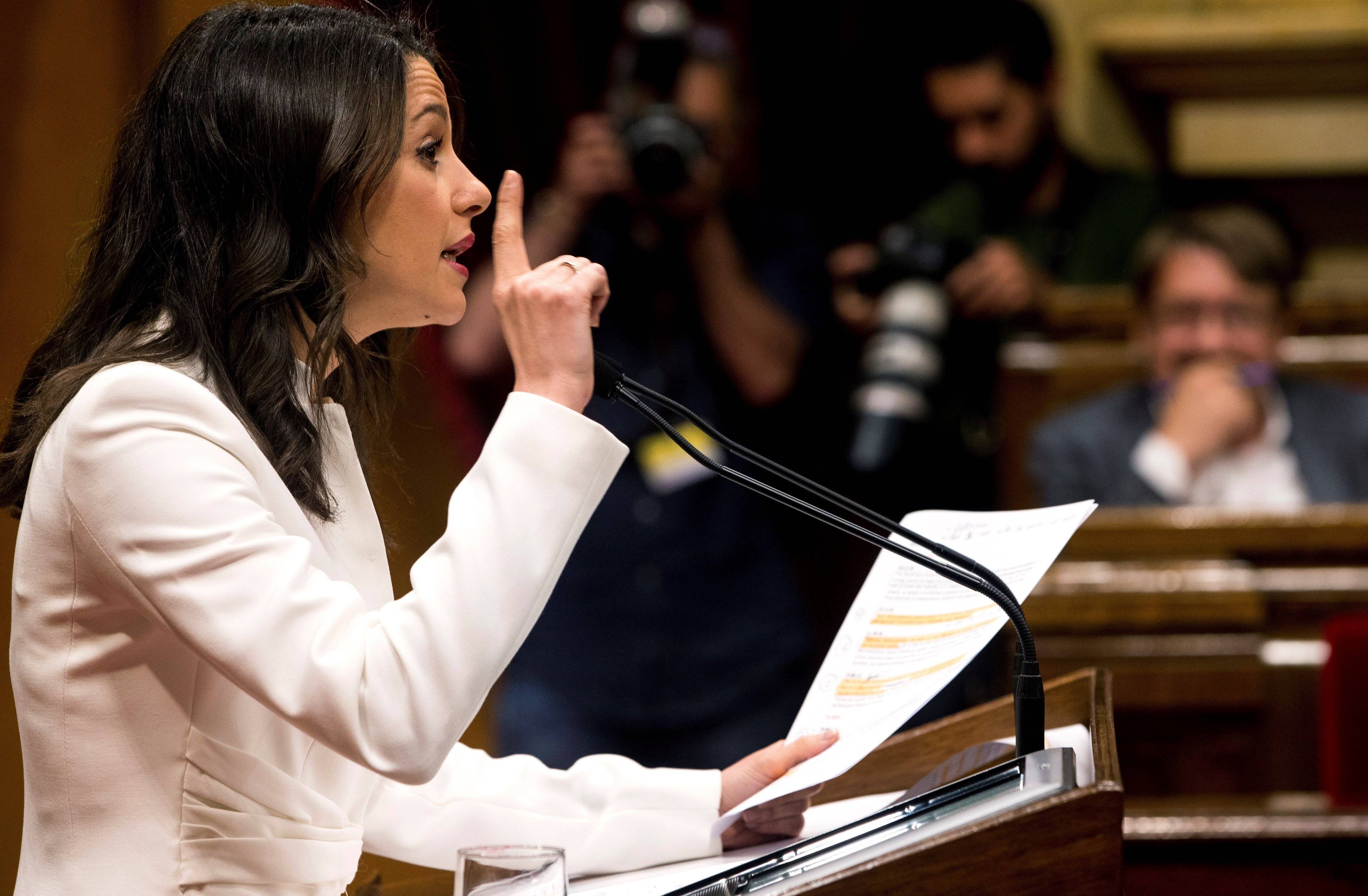 Arrimadas, sobre el nou Govern: "Així no es pot aixecar el 155"