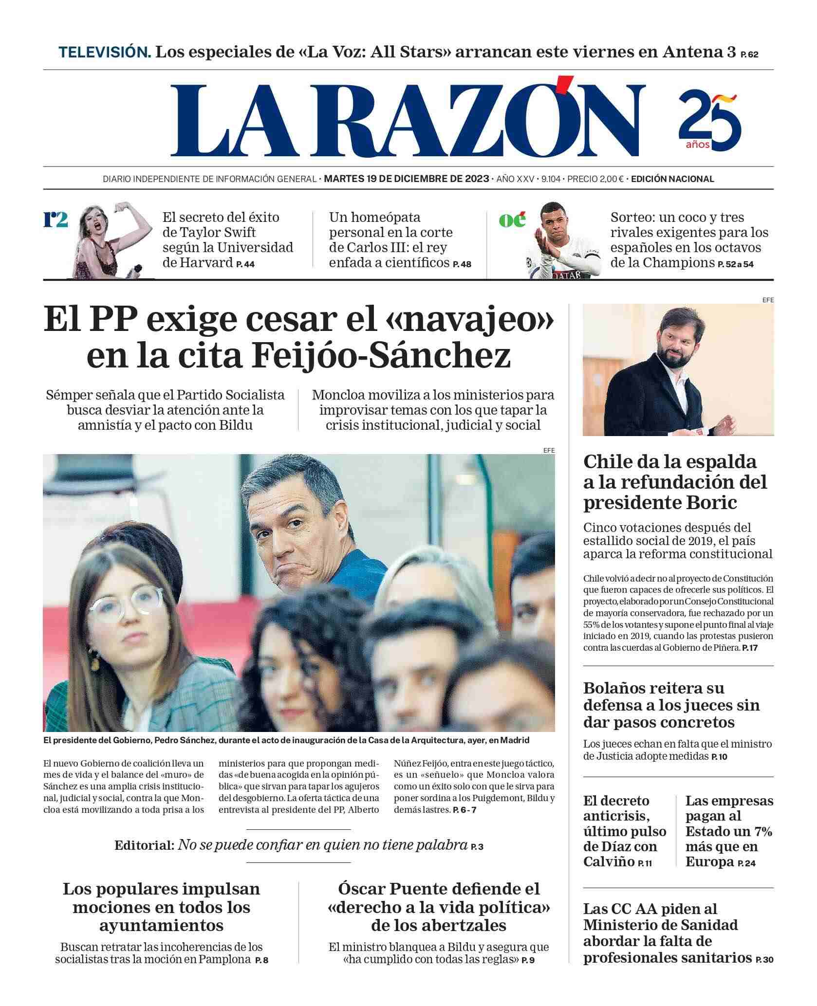 La Razón La Razón