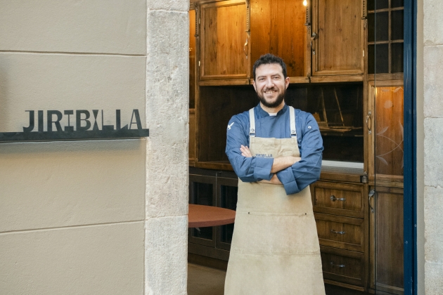 Gerard Bellver davant el restaurant Jiribilla / Foto Cedida Gerard Bellver davant el restaurant Jiribilla / Foto Cedida
