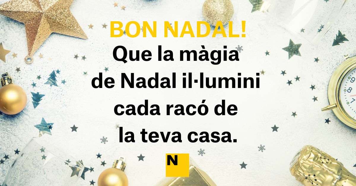 Frases i felicitacions nadal catala