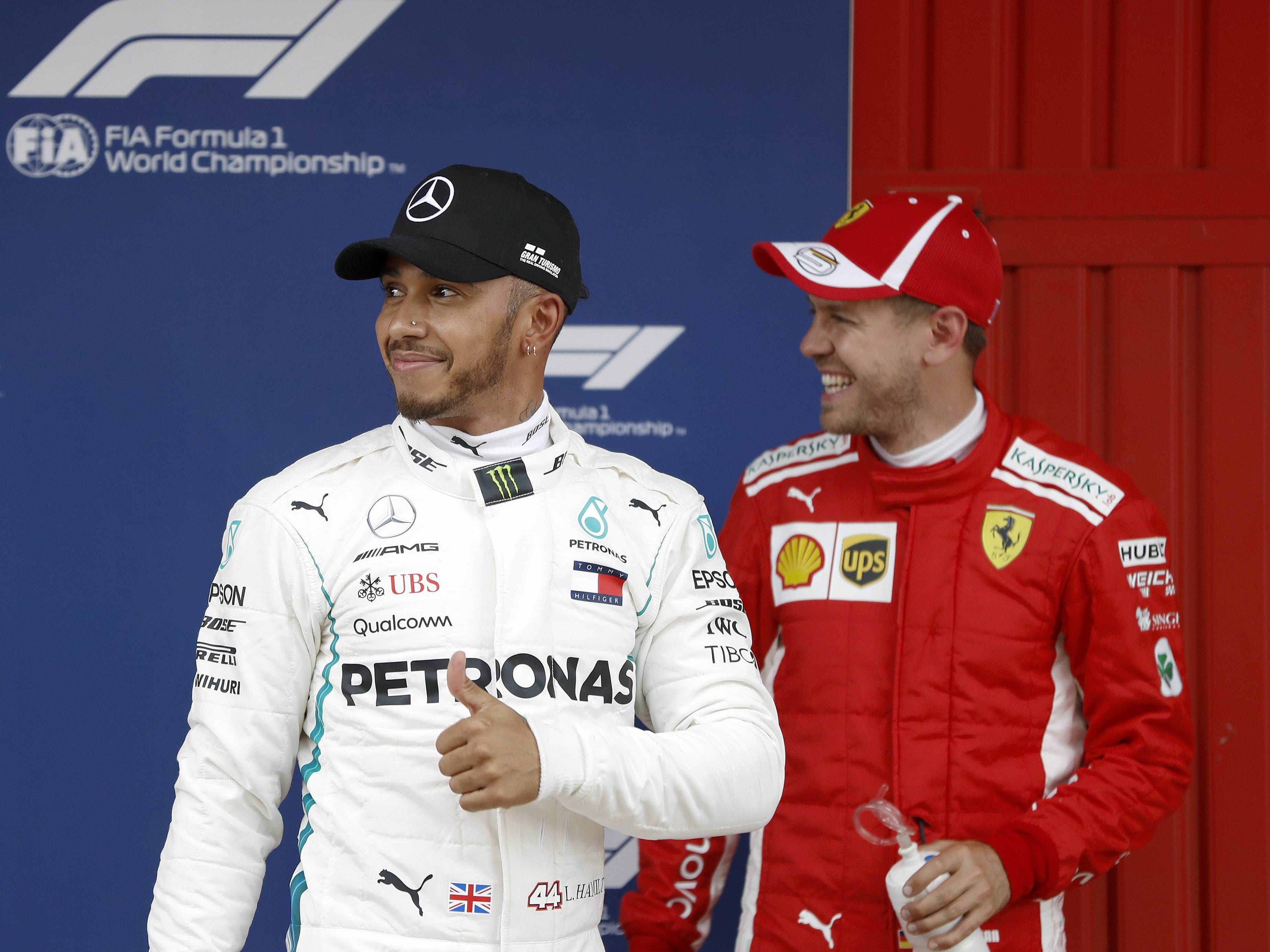 Hamilton atordeix Vettel i s'endú la pole a Catalunya