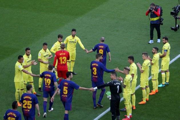 Barça passadis Vila real Camp Nou EFE Barça passadis Vila real Camp Nou EFE