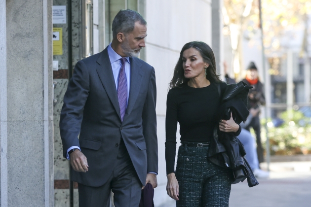 Letizia Felipe compleix Elena GTRES Letizia Felipe compleix Elena GTRES