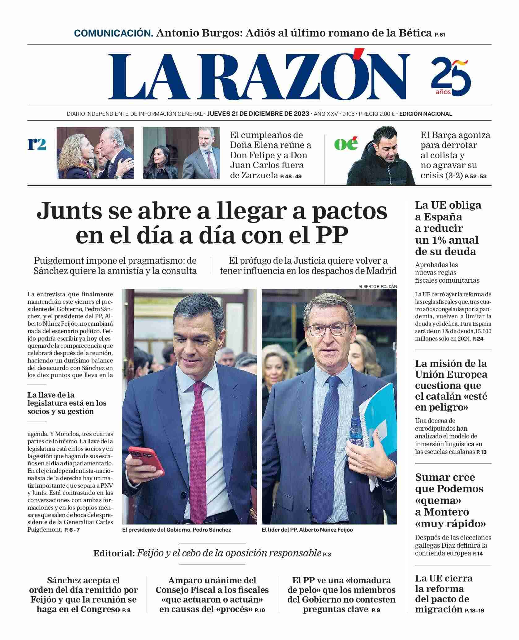 La Razón La Razón