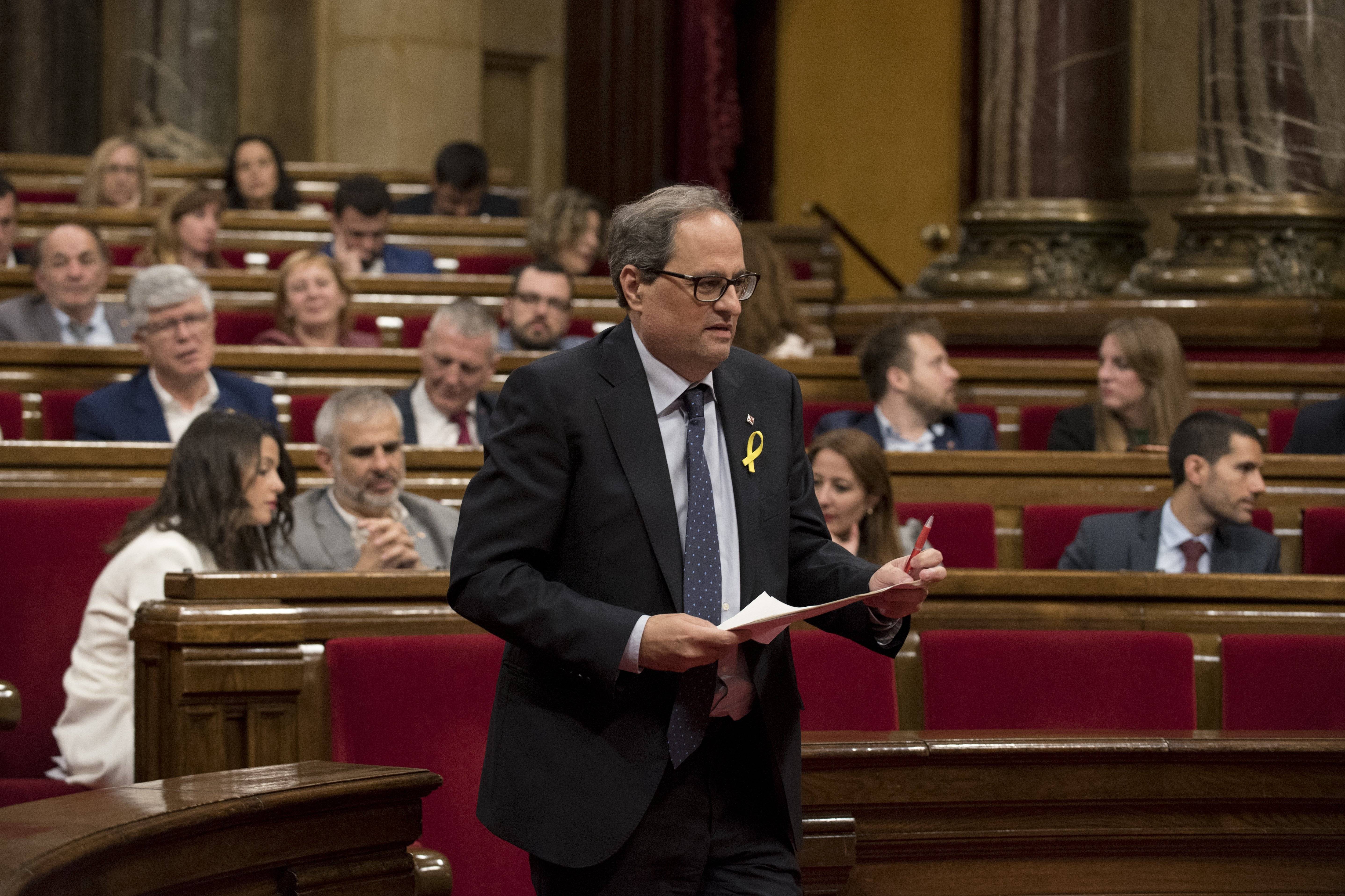 Catalan presidency: Torra loses first vote, with second vote hinging on CUP