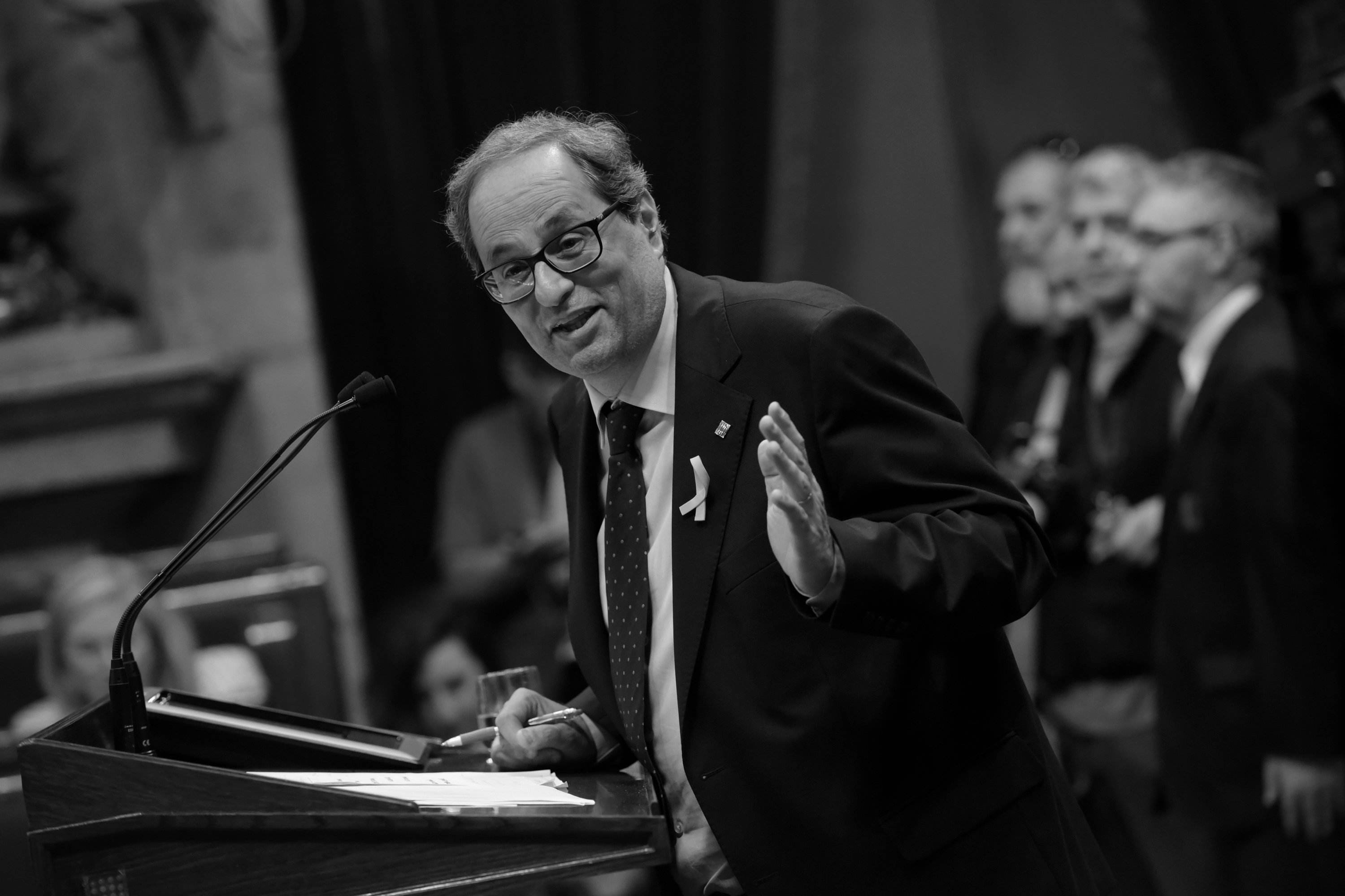 Quim Torra, l'enterramorts convergent