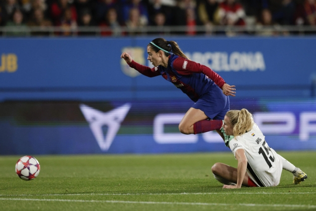 Aitana Bonmatí Barça femenino Rosengard / Foto: EFE Aitana Bonmatí Barça femenino Rosengard / Foto: EFE