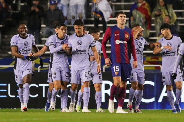 Barça Ameirca derrota Christensen EFE Barça Ameirca derrota Christensen EFE