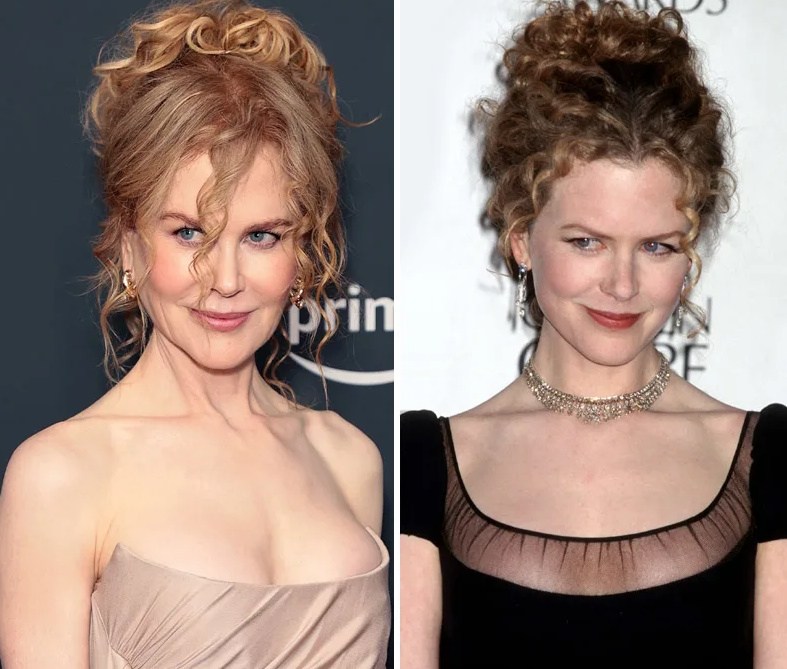Kidman ahora y antes, GTRES Kidman ahora y antes, GTRES