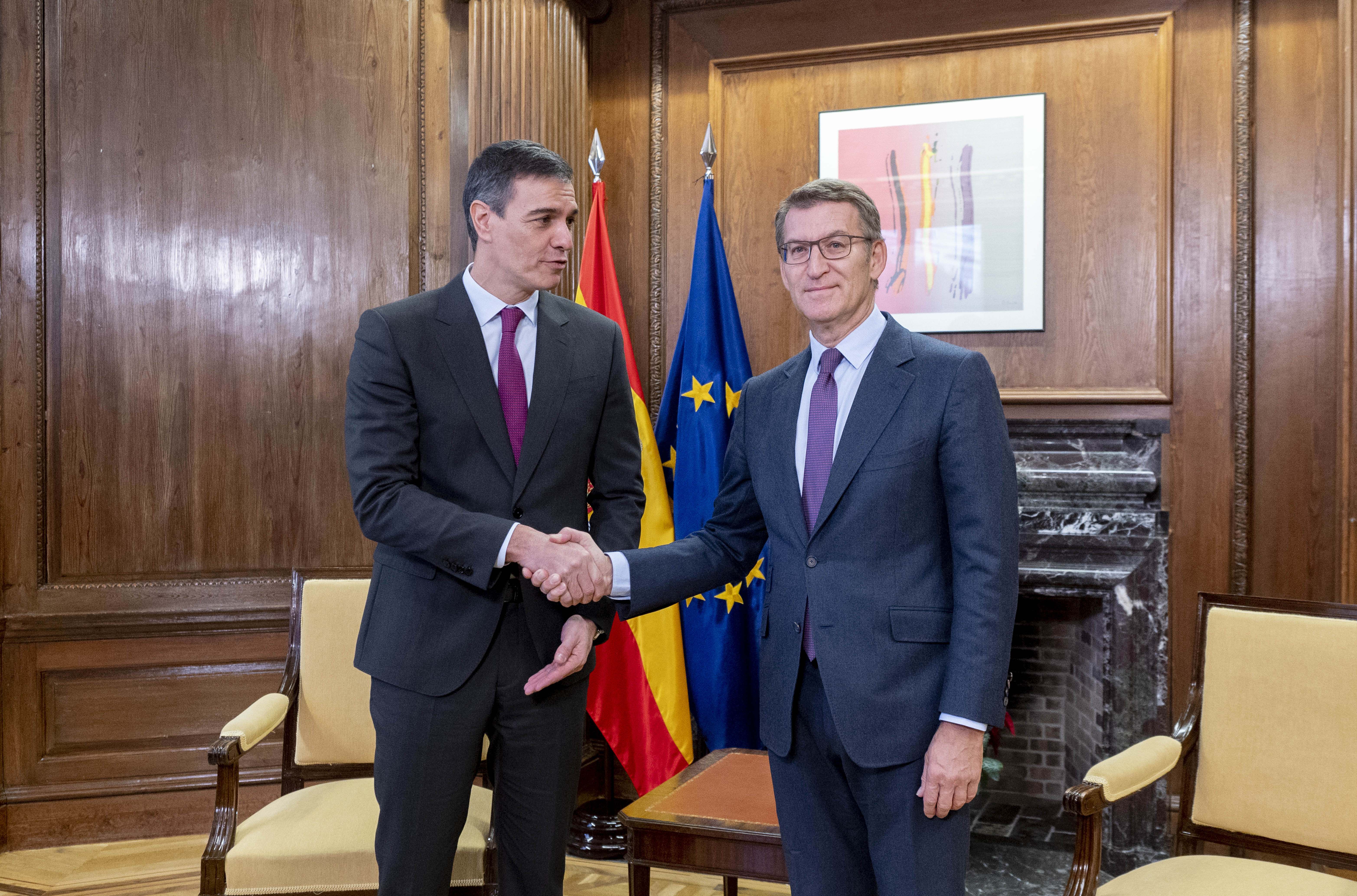 Feijóo's proposal to Sánchez: that the EU Commission mediates in Spain's judicial renewal