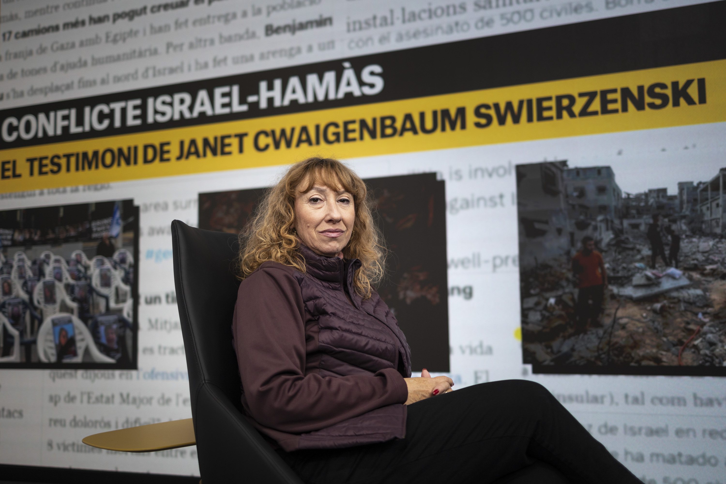 Janet Cwaigenbaum, resident d'un quibuts: "No estàvem preparats per a això"