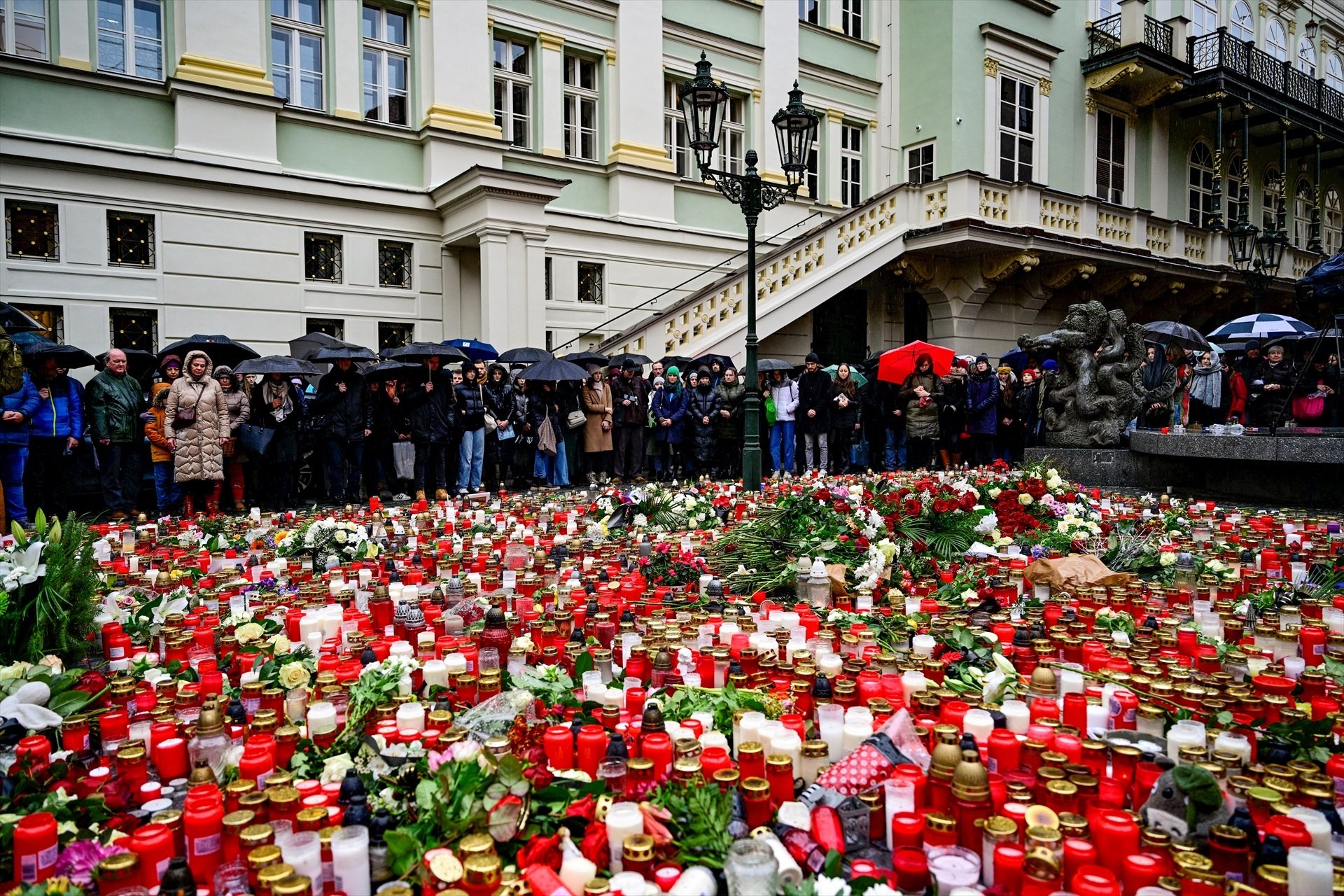 Minuto Silencio Republica Checa Praga tiroteo / Europa Press Minuto Silencio Republica Checa Praga tiroteo / Europa Press