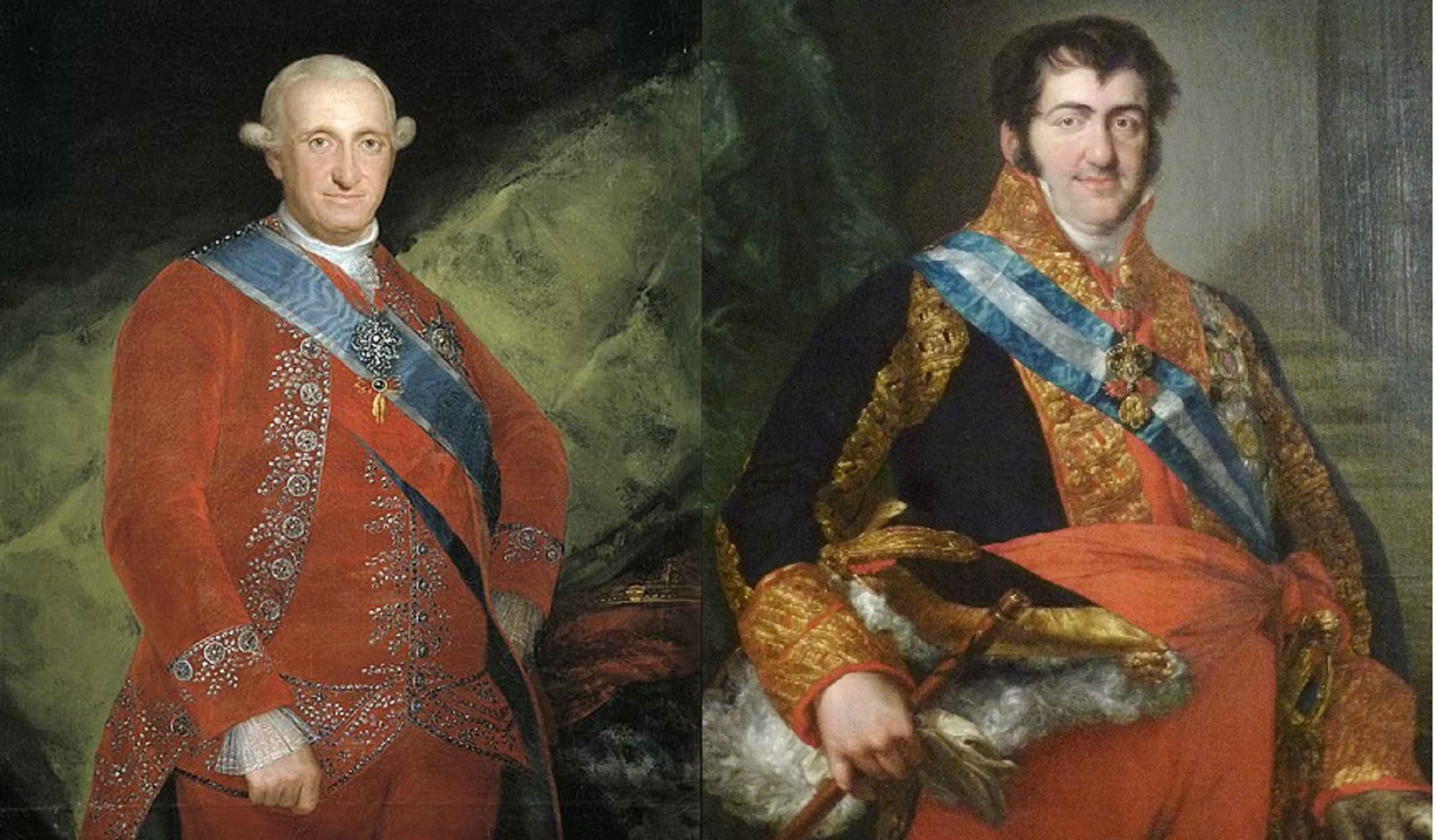 Carles IV i Ferran VII. Font Museu del Prado
