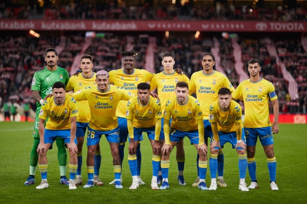El 11 de la UD Las Palmas contra el Athletic Club / Foto: Europa Press El 11 de la UD Las Palmas contra el Athletic Club / Foto: Europa Press